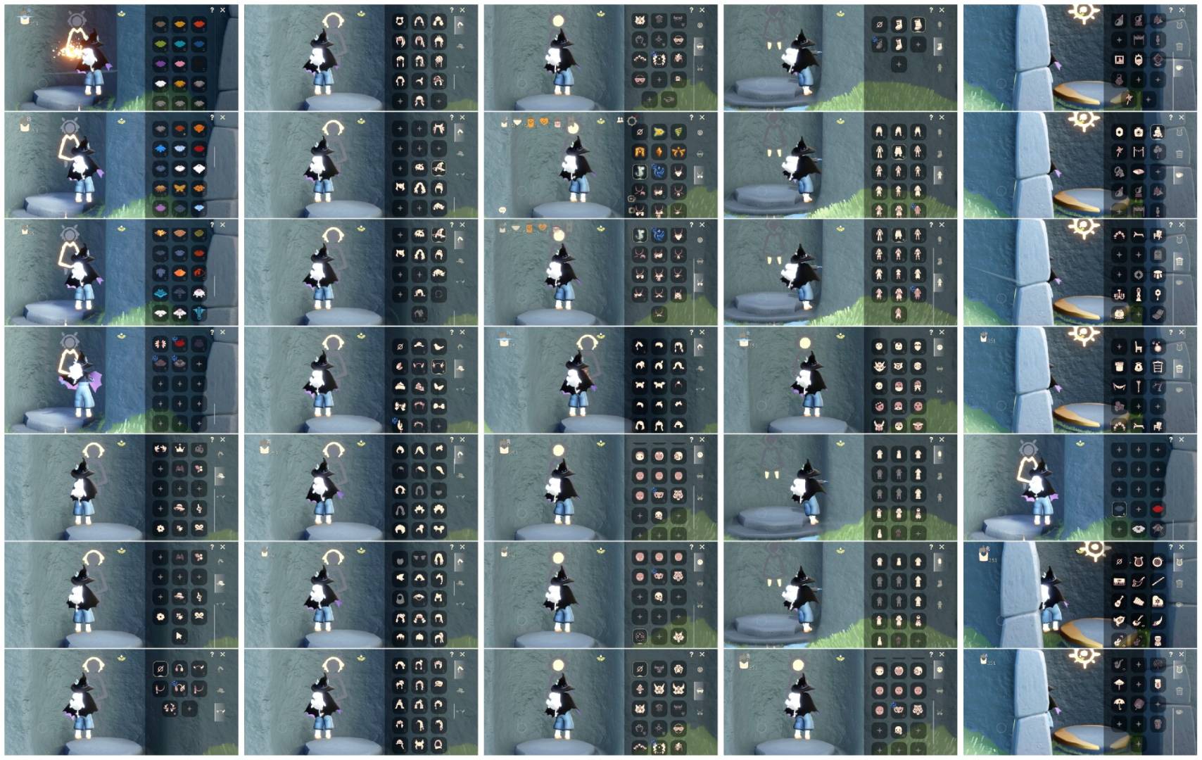 GY4V95 号 [10472714]【毕业图】雨林，霞谷，暮土 【毕业季】风行季，潜海季，表演季，破晓季 【蜡烛】367 【爱心】157 【稀有礼包】圣诞鹿角，巫师帽，蝙蝠斗， 0AB6IL