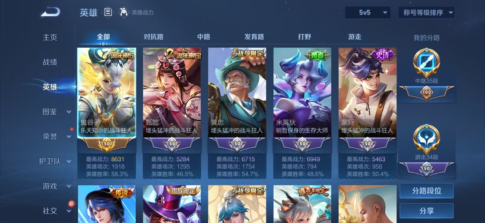 WZQM3294344王者荣耀账号详情图6