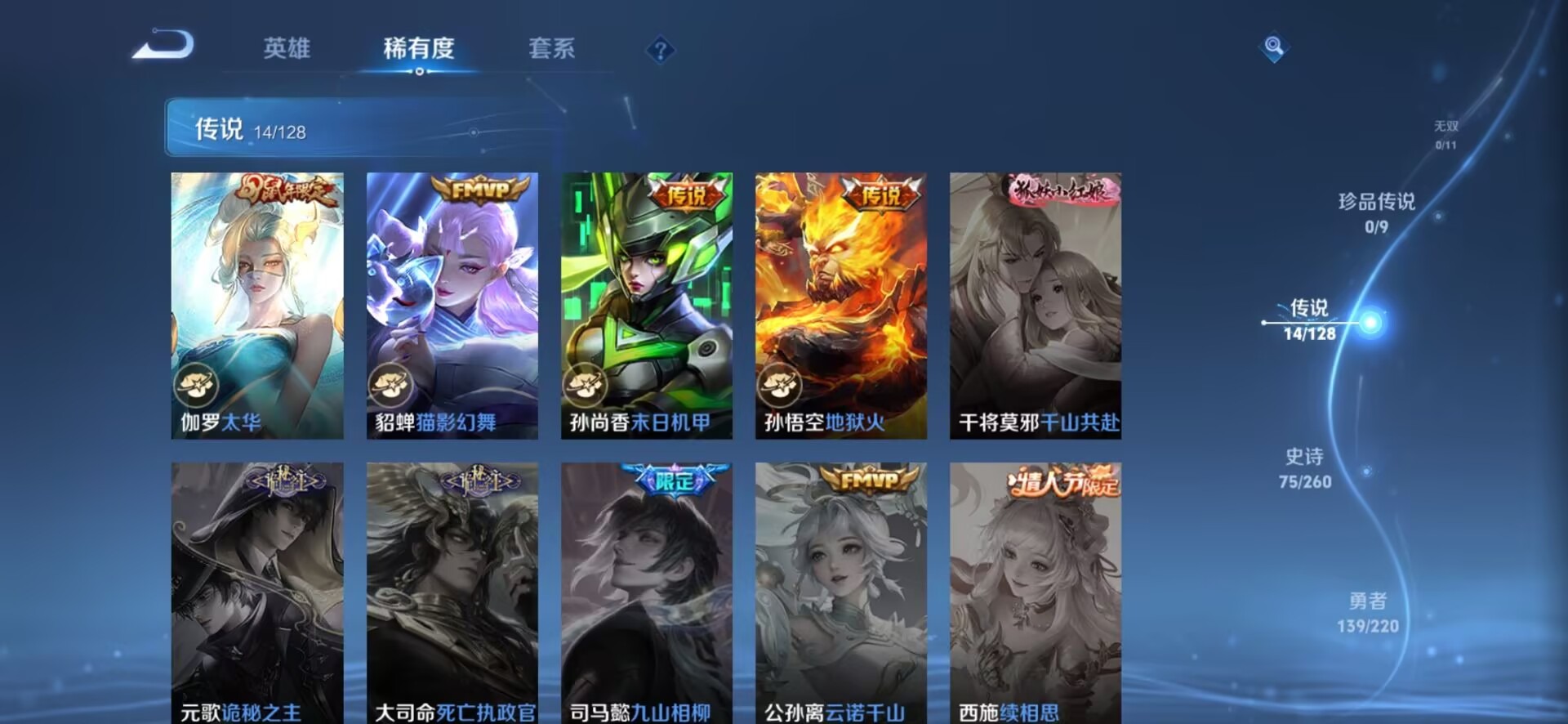 WZQM3294707王者荣耀账号详情图9