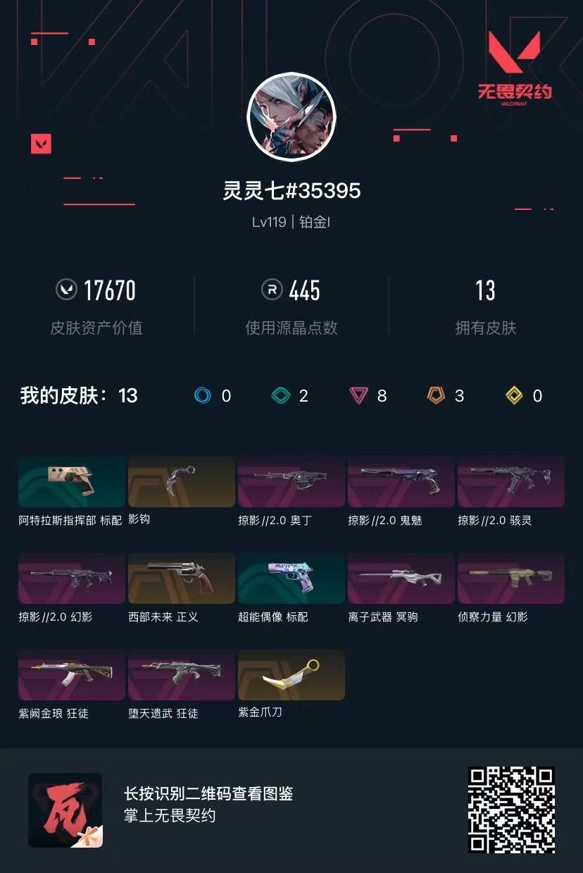 WWQQM314935无畏契约账号详情图6