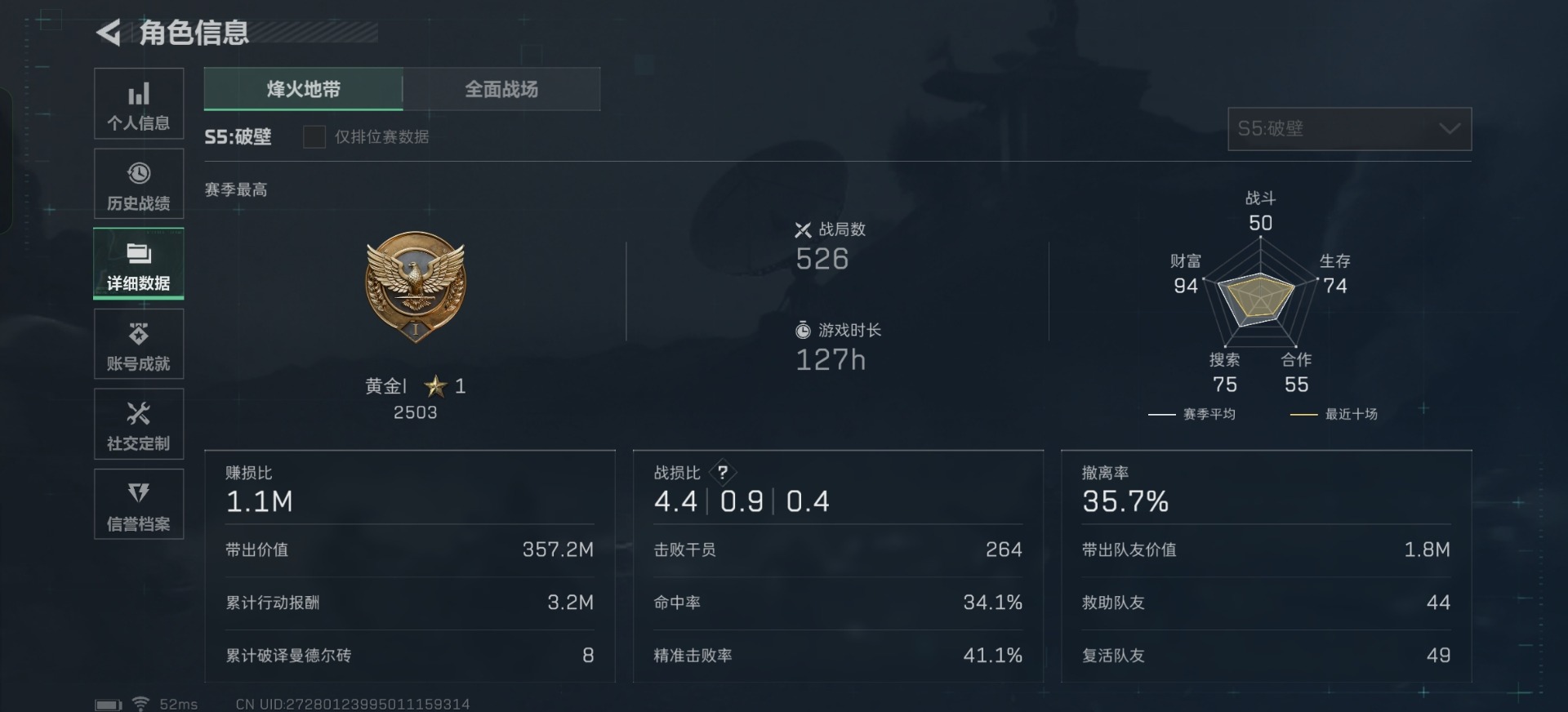 SJZQM333579三角洲行动账号详情图34
