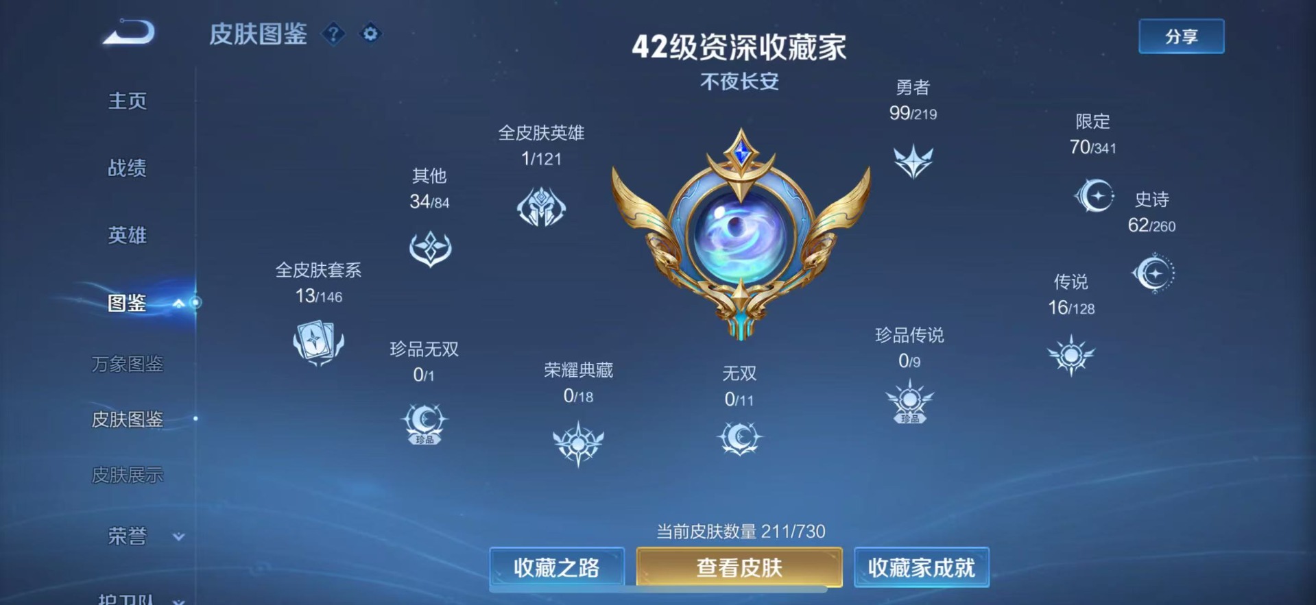 WZQM3294927王者荣耀账号详情图4
