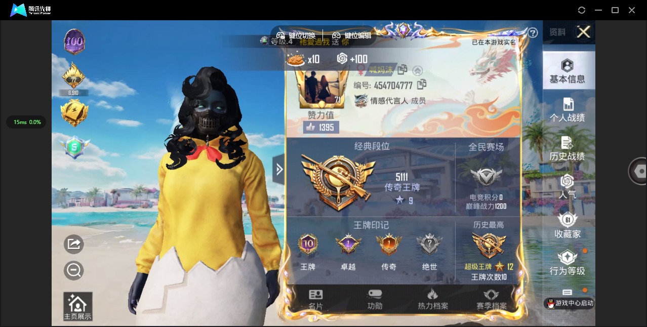 HPQM3339111和平精英账号详情图24