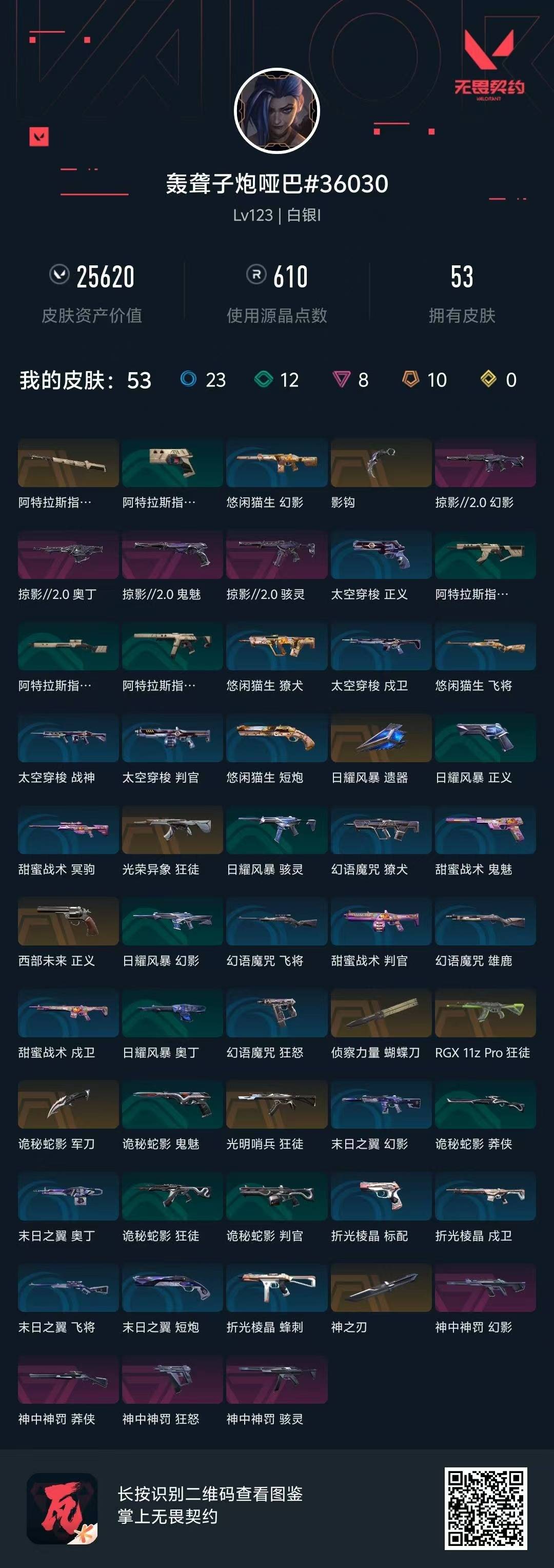 WWQQM314969无畏契约账号详情图4