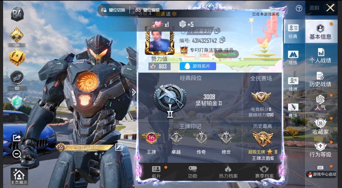 HPQM3339125和平精英账号详情图4