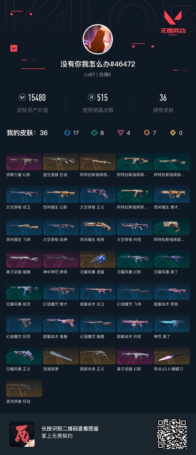 WWQQM315020无畏契约账号详情图5
