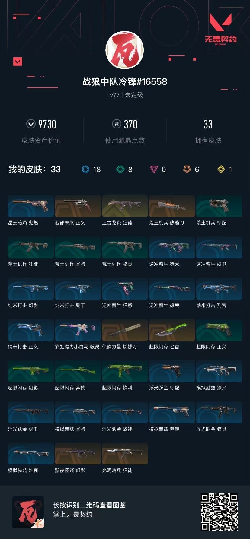 WWQQM315023无畏契约账号详情图6 WWQQM315023无畏契约账号详情图6