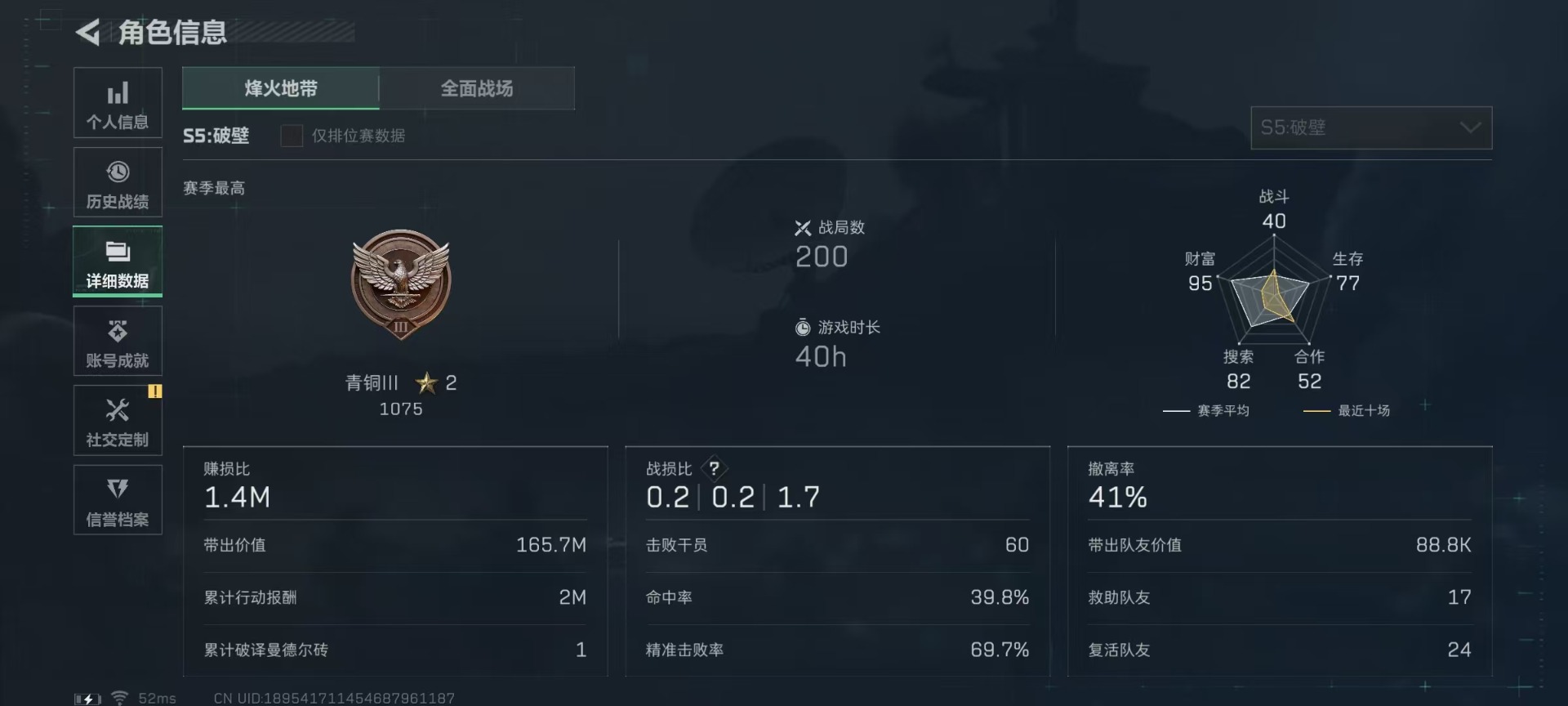 SJZQM333790三角洲行动账号详情图6