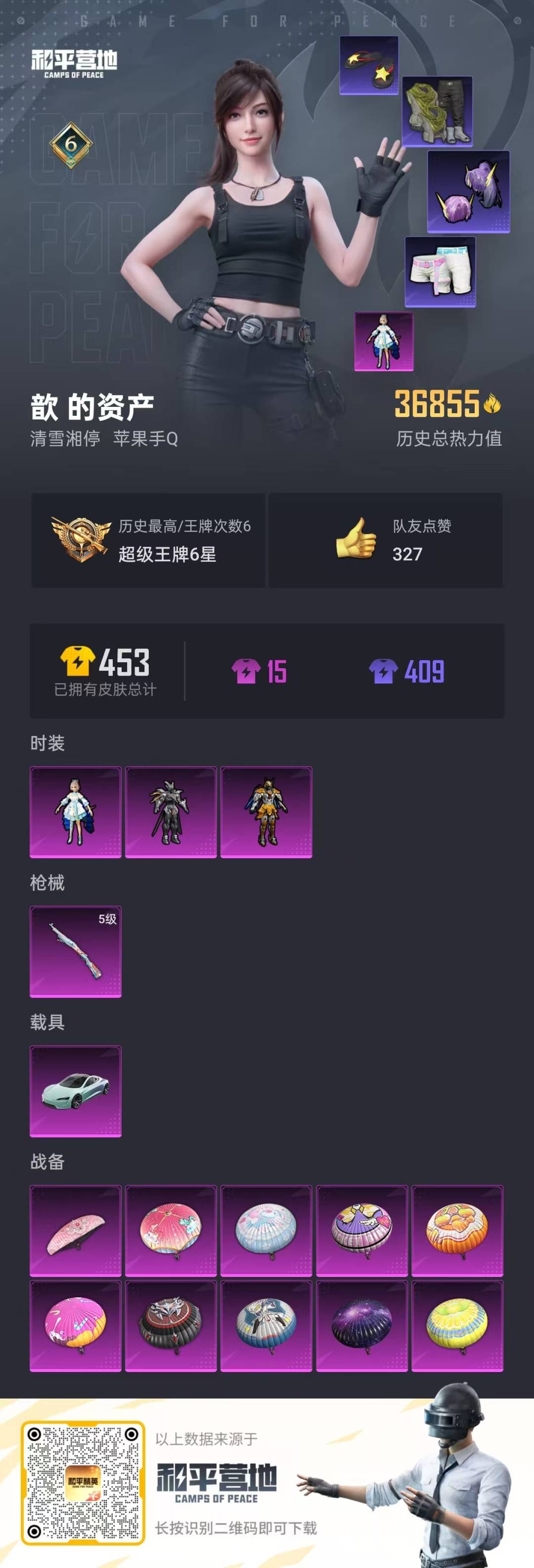 HPQM3339396和平精英账号详情图13