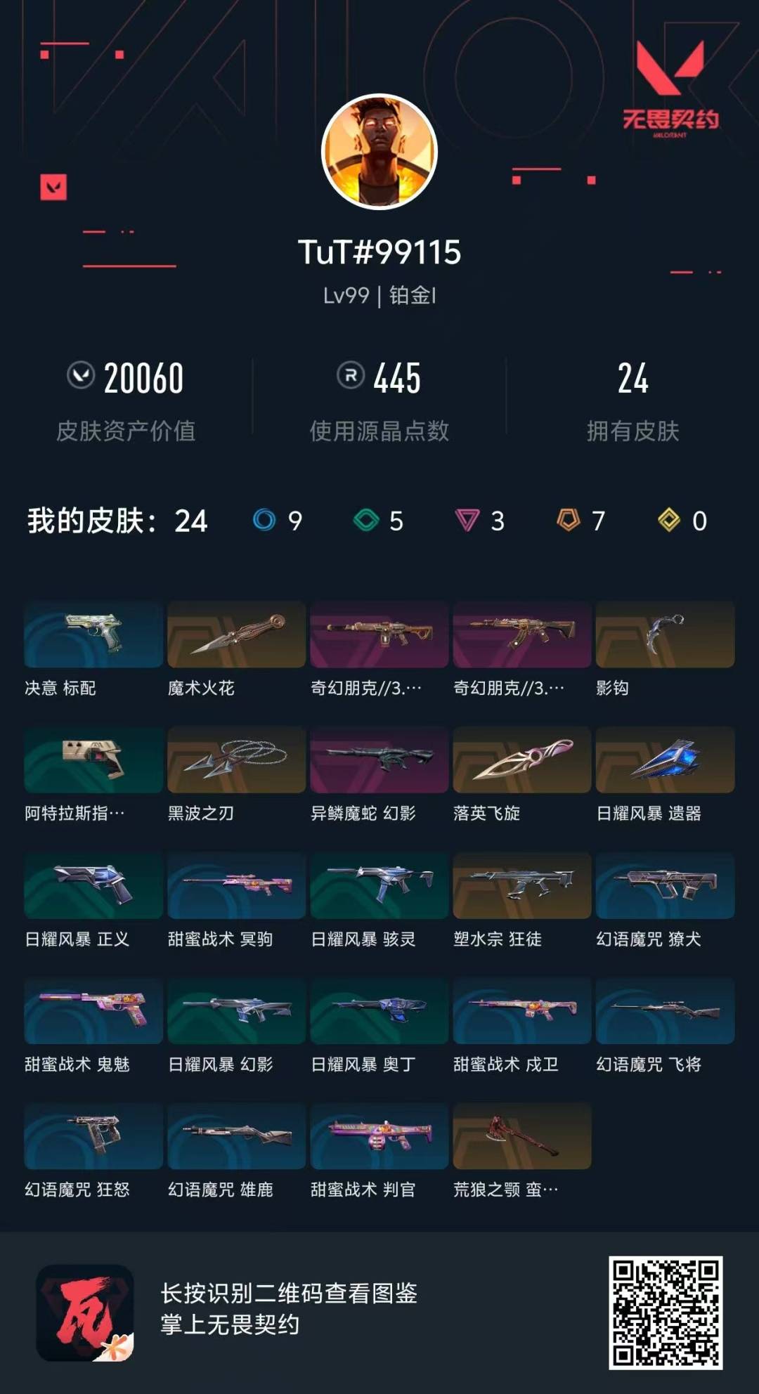 WWQQM315110无畏契约账号详情图6