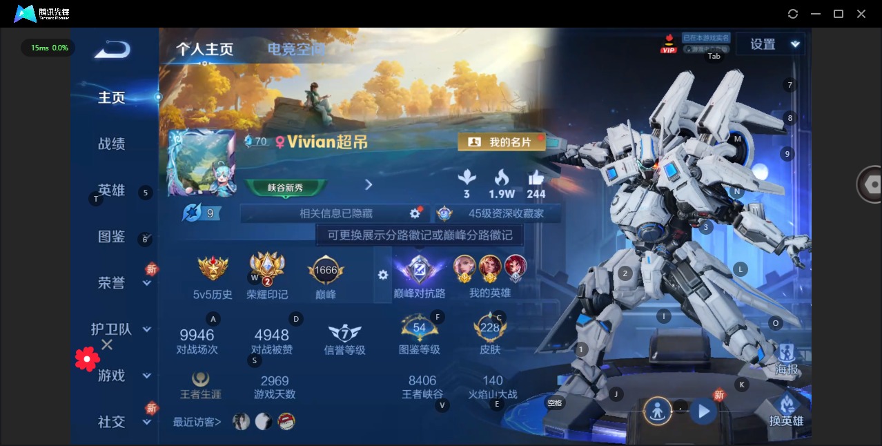 WZQM3296209王者荣耀账号详情图4 WZQM3296209王者荣耀账号详情图4