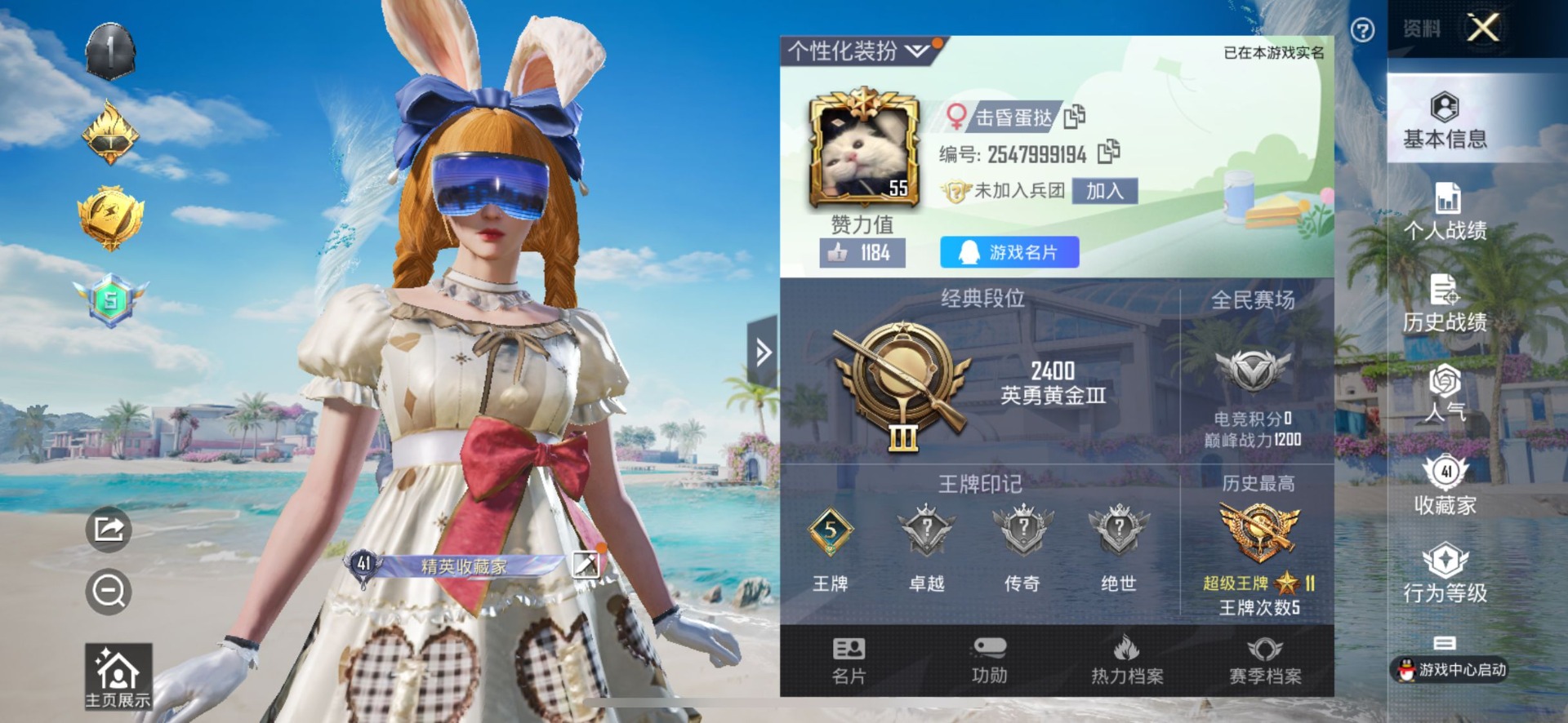 HPQM3339531和平精英账号详情图5