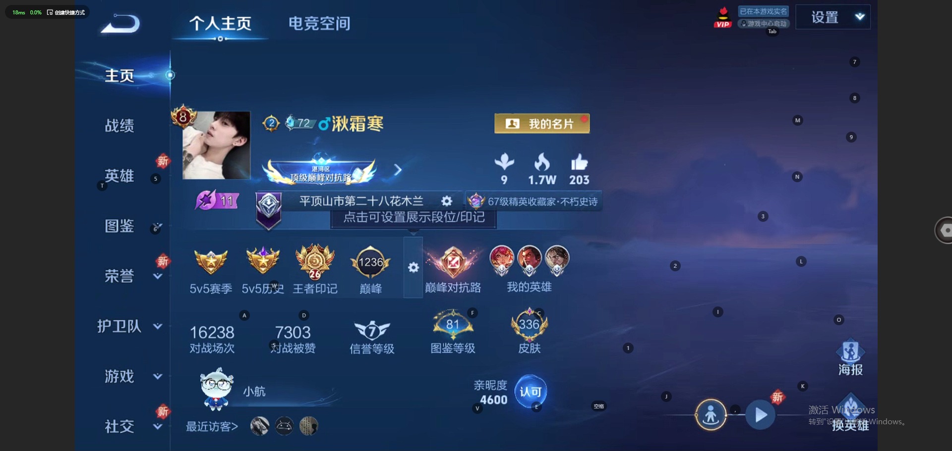 WZQM3296267王者荣耀账号详情图8
