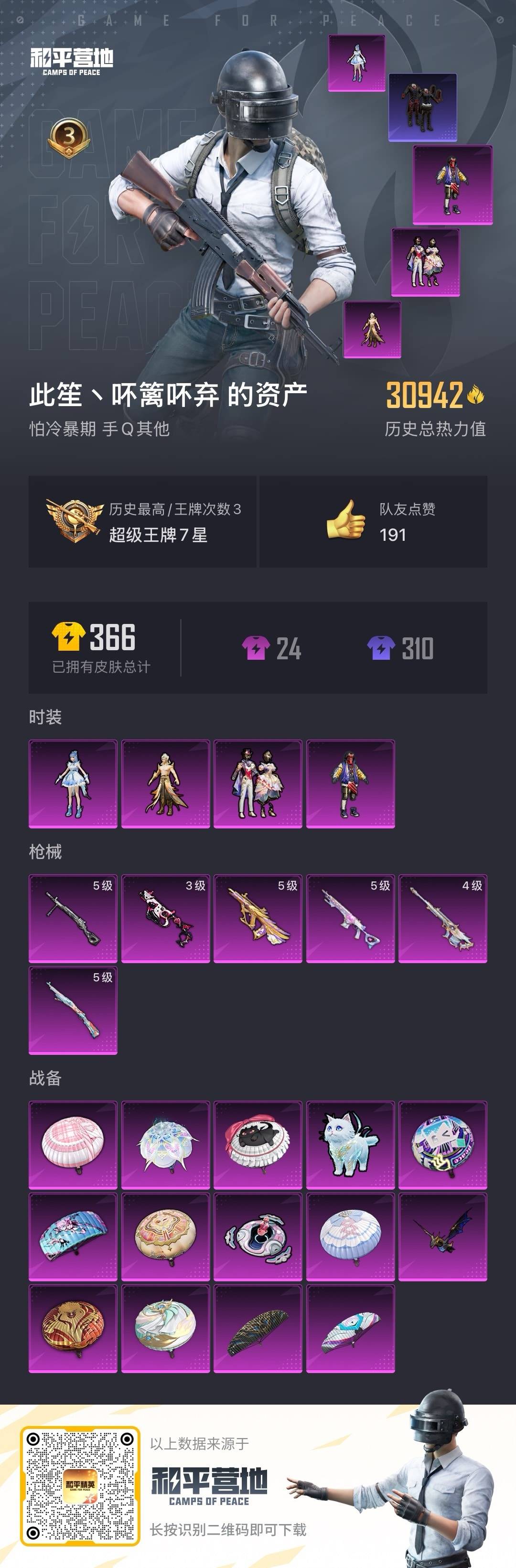 HPQM3339587和平精英账号详情图11