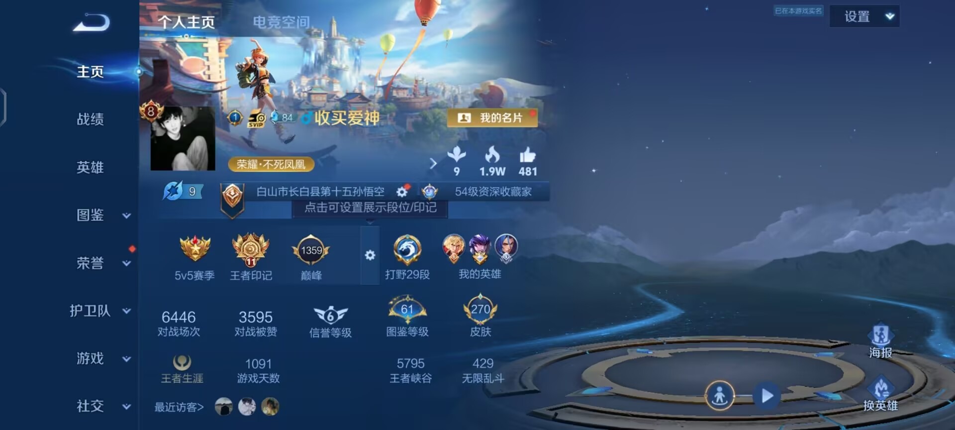 WZQM3296446王者荣耀账号详情图10