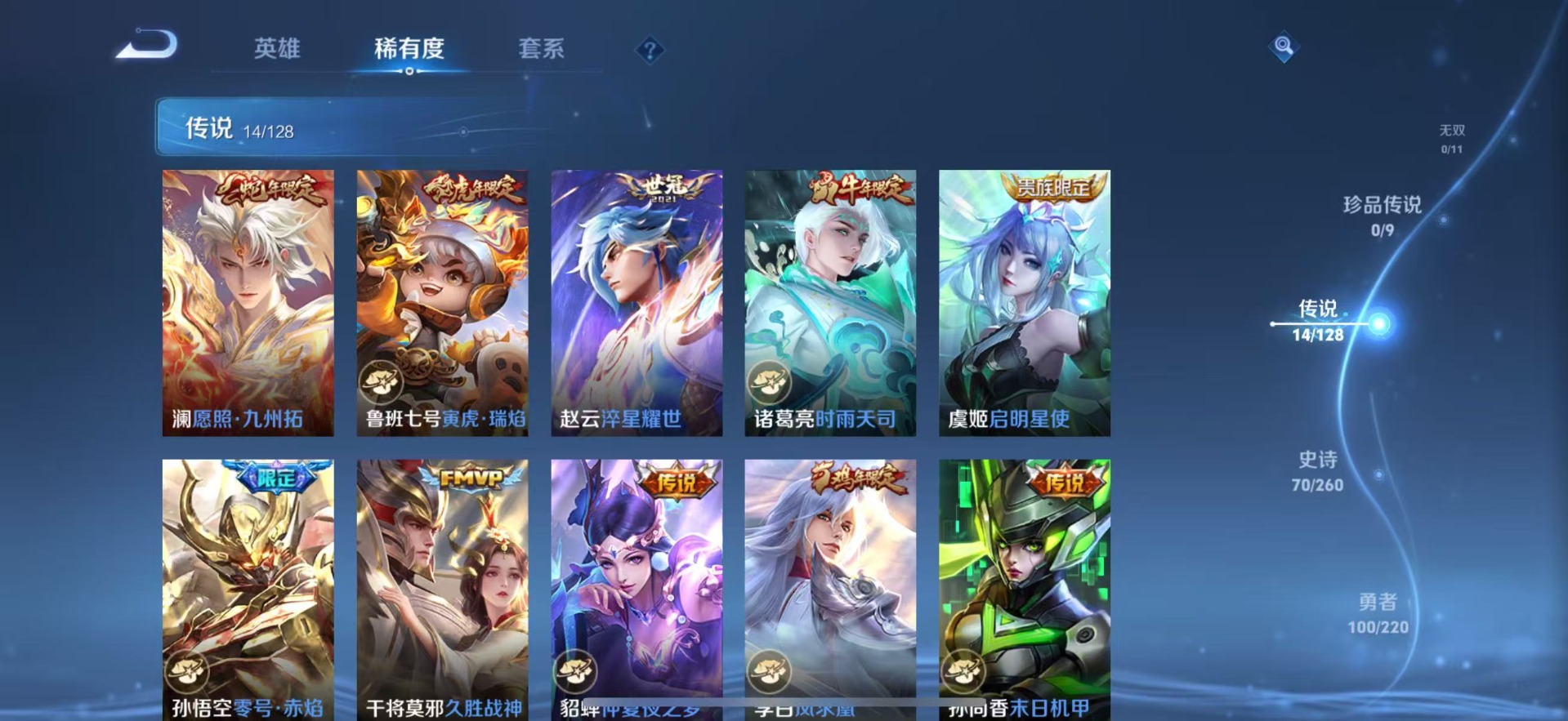 WZQM3296546王者荣耀账号详情图6