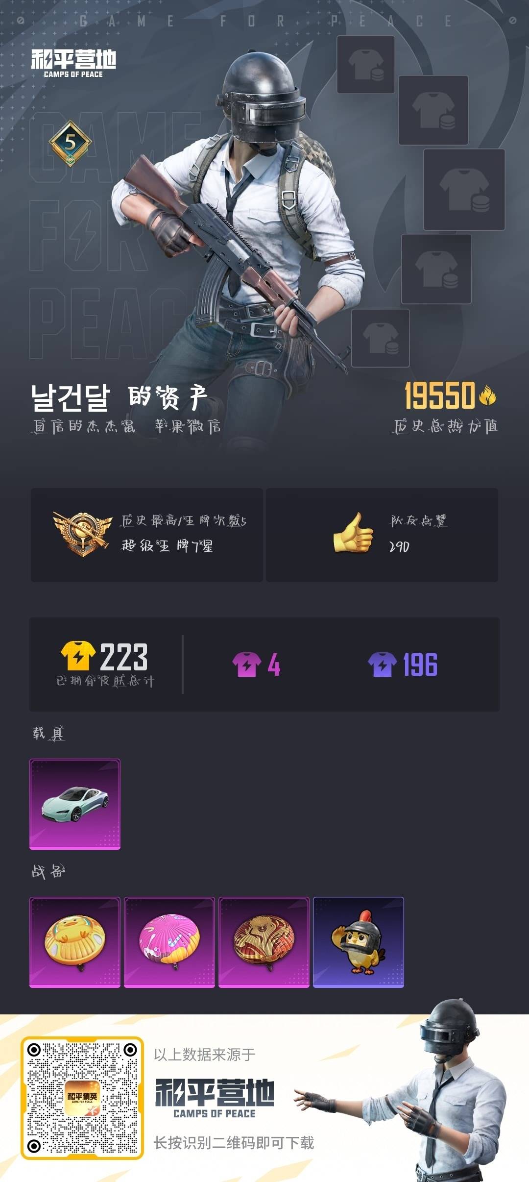 HPQM3339705和平精英账号详情图7