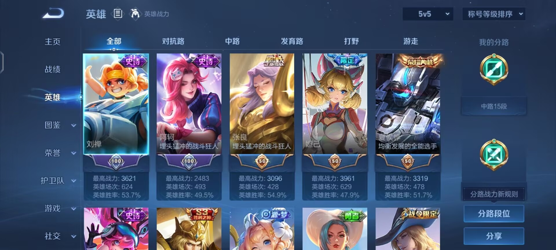 WZQM3297005王者荣耀账号详情图3