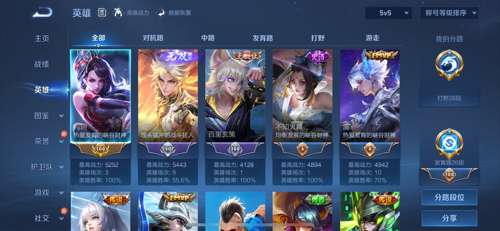 WZQM3297119王者荣耀账号详情图5