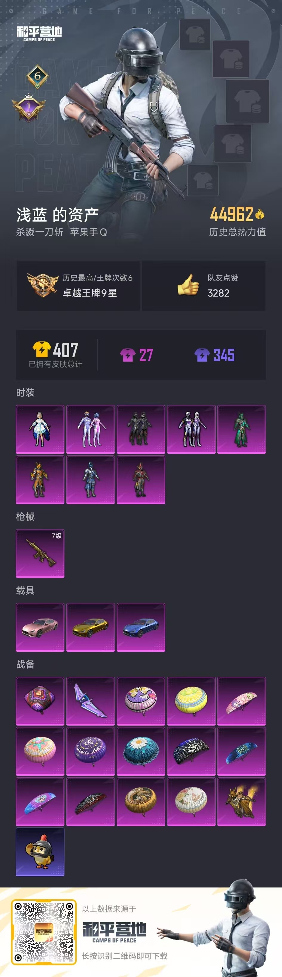 HPQM475925和平精英账号详情图5