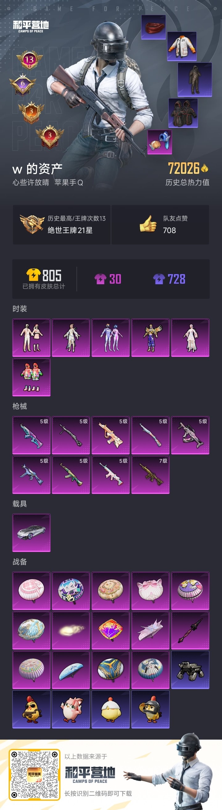 HPQM475789和平精英账号详情图19