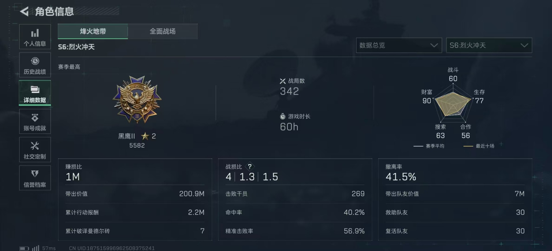 SJZQM439004三角洲行动账号详情图5