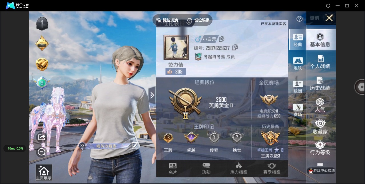 HPQM476318和平精英账号详情图18