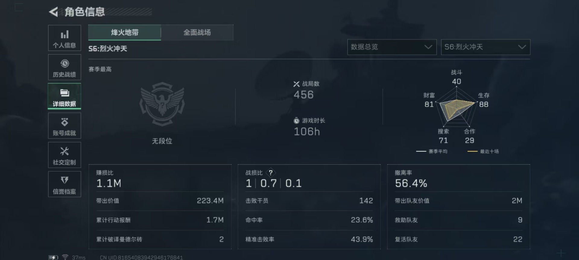 SJZCMW340122三角洲行动账号详情图35 SJZCMW340122三角洲行动账号详情图35