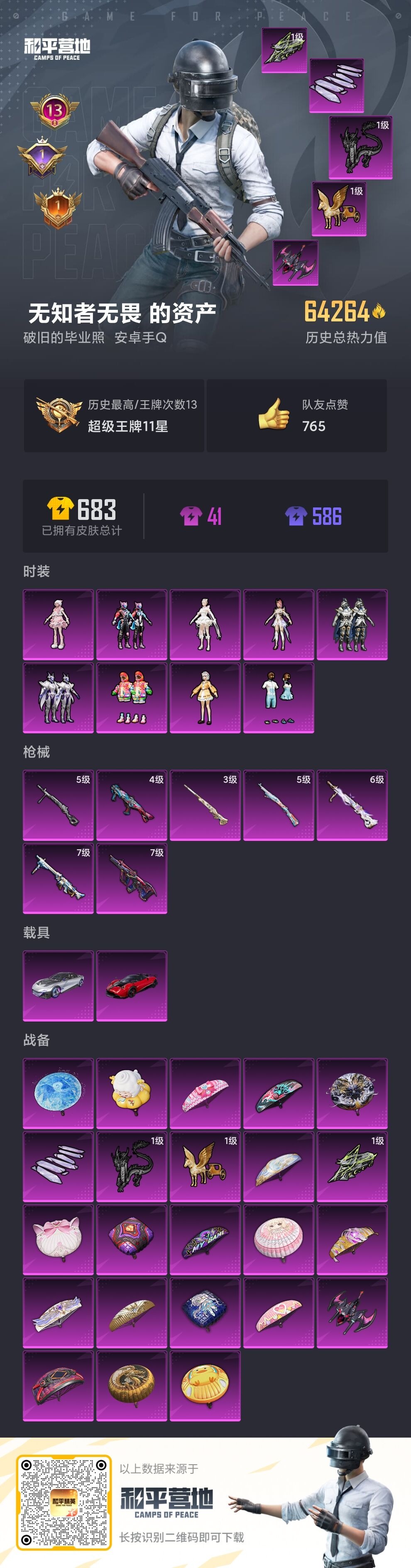 HPQM476124和平精英账号详情图17