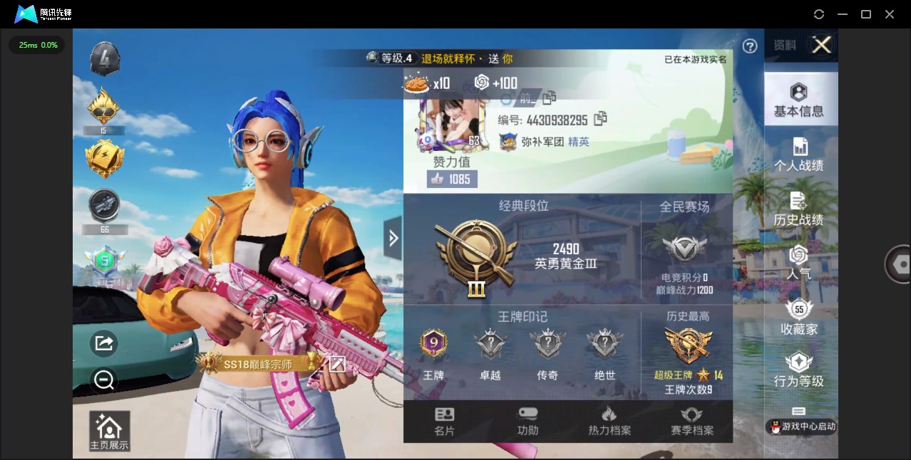 HPQM475843和平精英账号详情图19