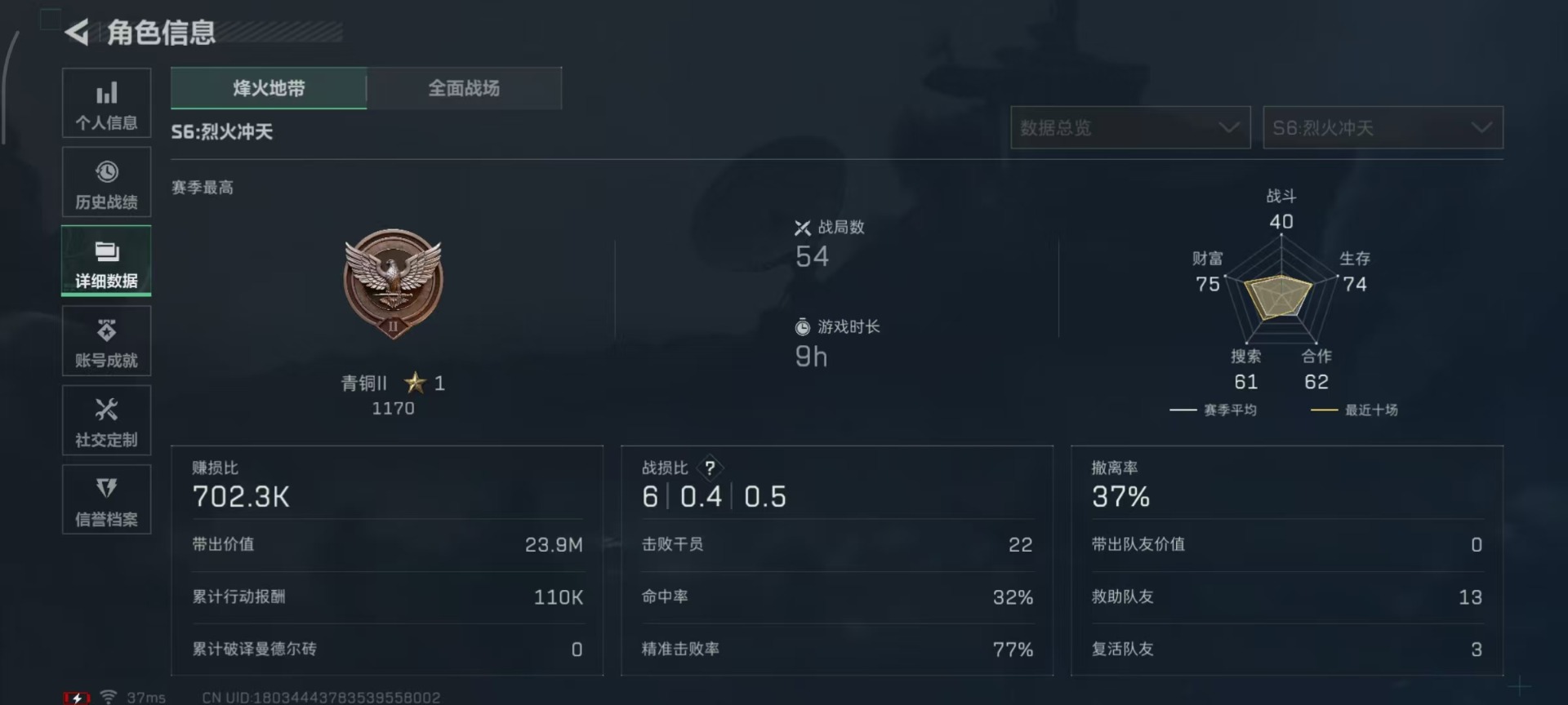 SJZCMW342214三角洲行动账号详情图17