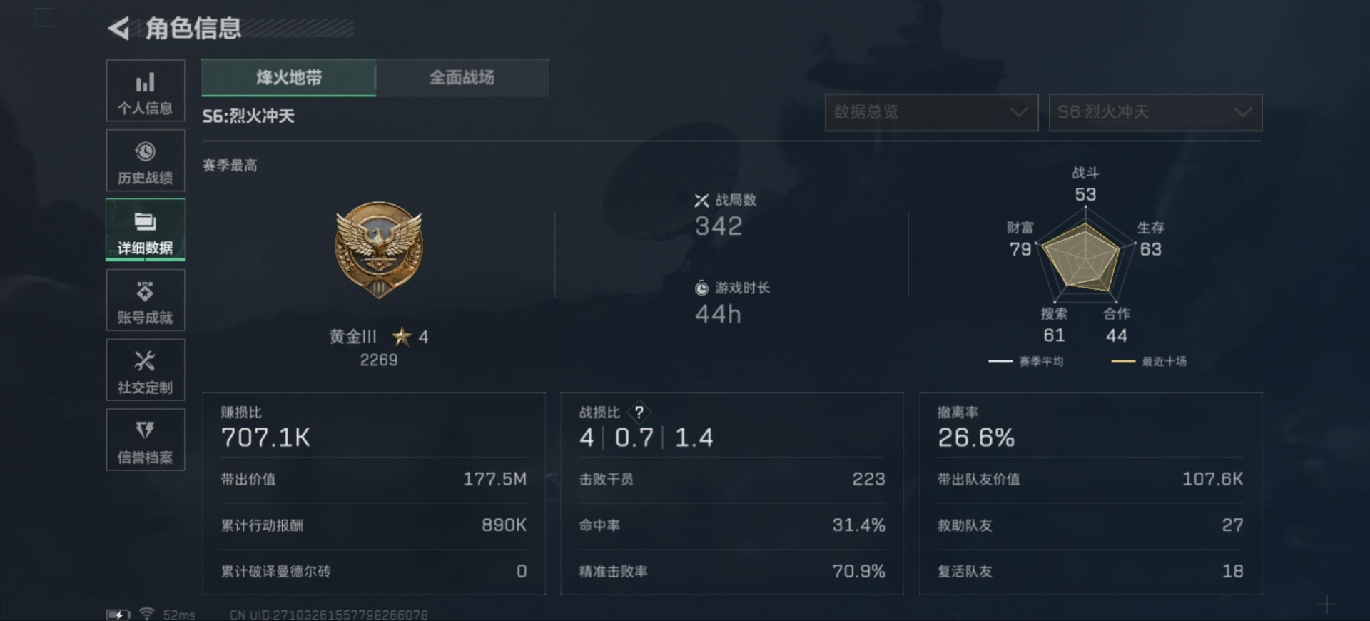 SJZCMW342251三角洲行动账号详情图12