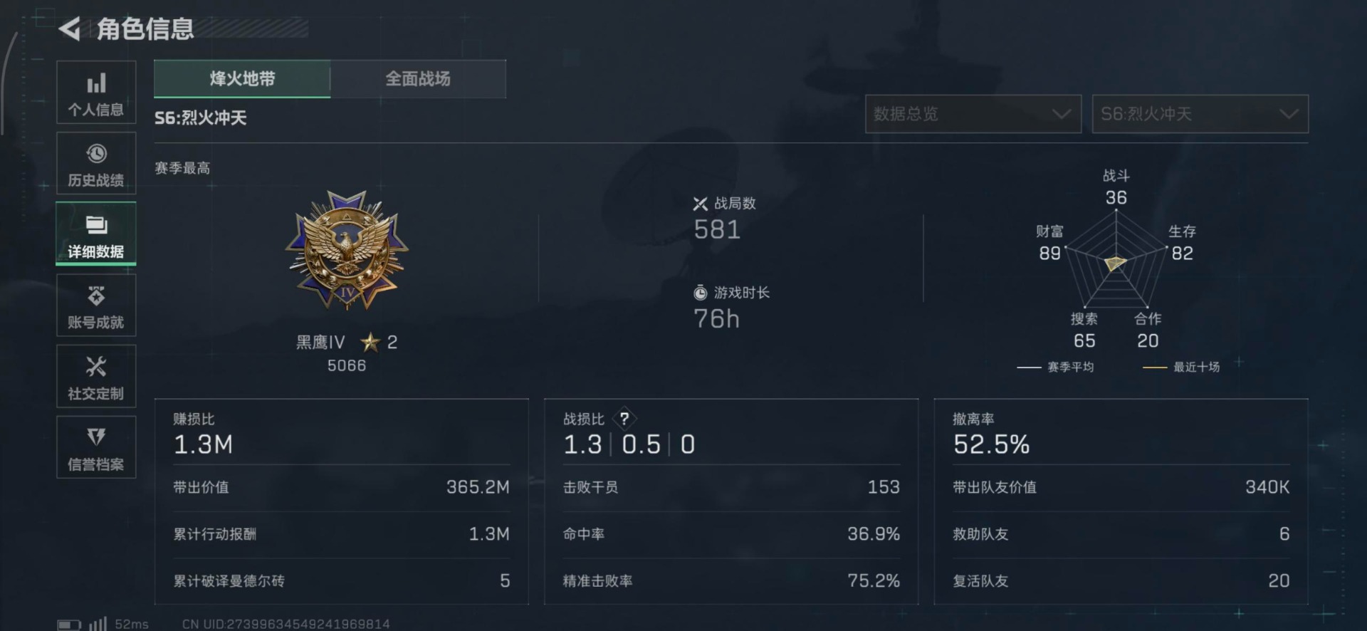 SJZCMW342262三角洲行动账号详情图15