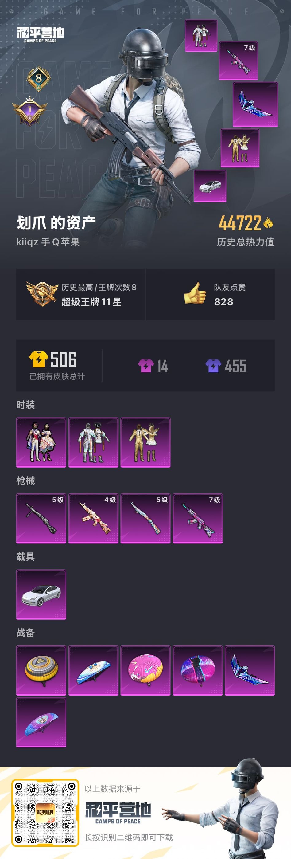 HPQM476323和平精英账号详情图6