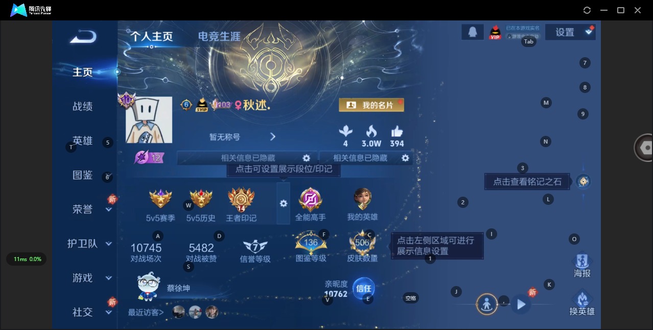 WZCMW3349683王者荣耀账号详情图13