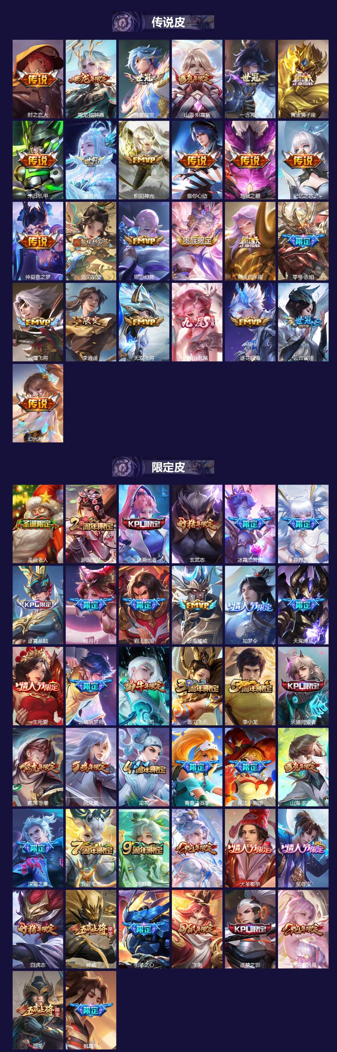 WZCMW3349753王者荣耀账号详情图2