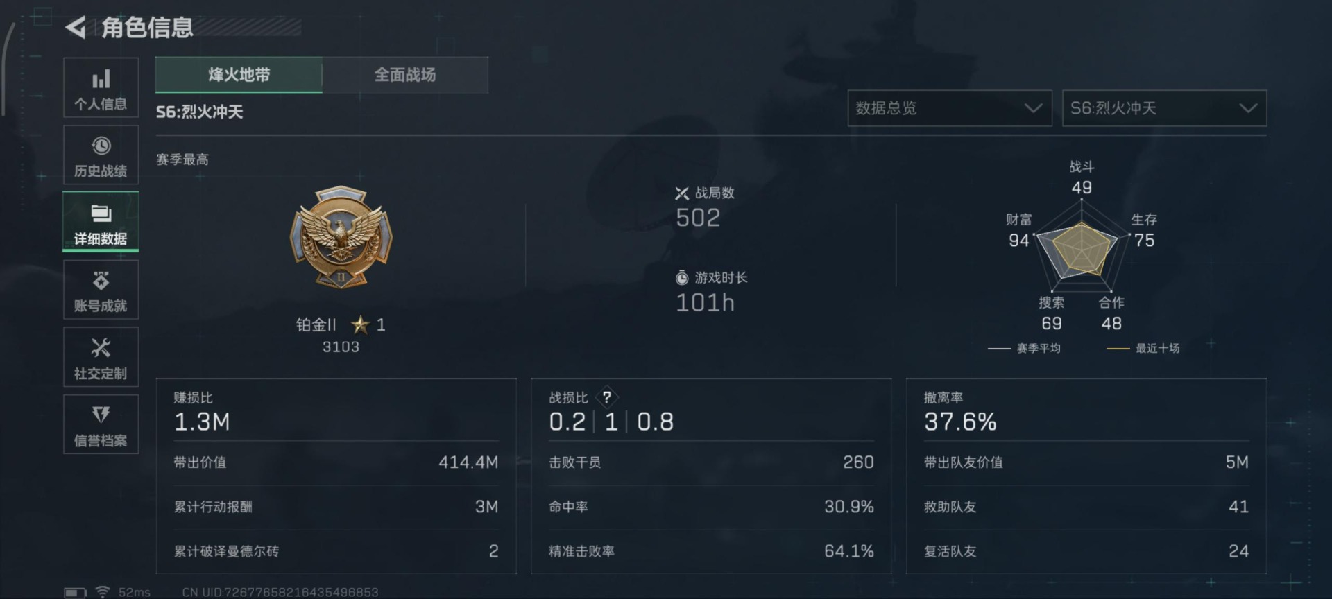 SJZCMW354902三角洲行动账号详情图30