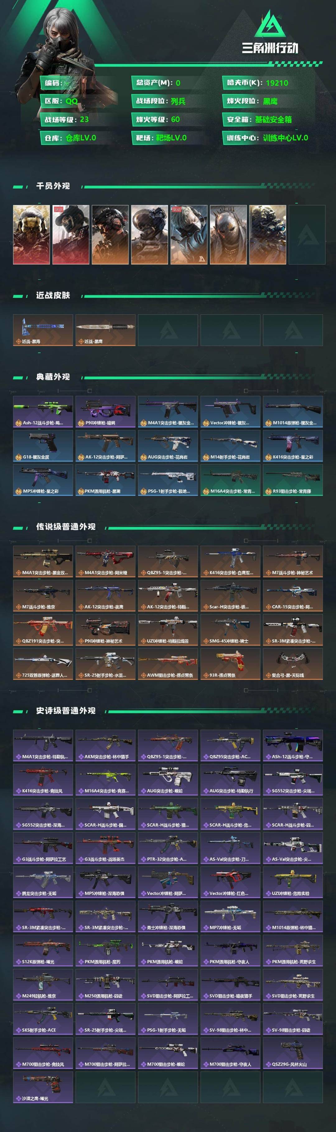 SJZQM355828三角洲行动账号详情图4 SJZQM355828三角洲行动账号详情图4