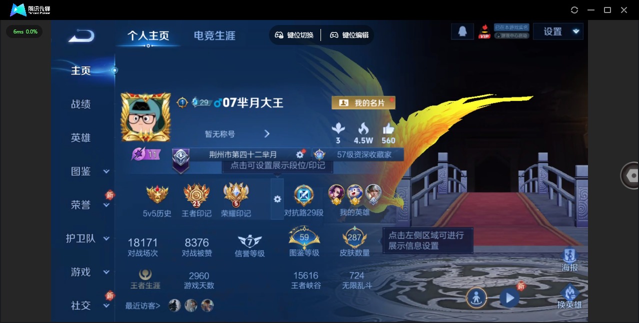 WZCMW3361216王者荣耀账号详情图4