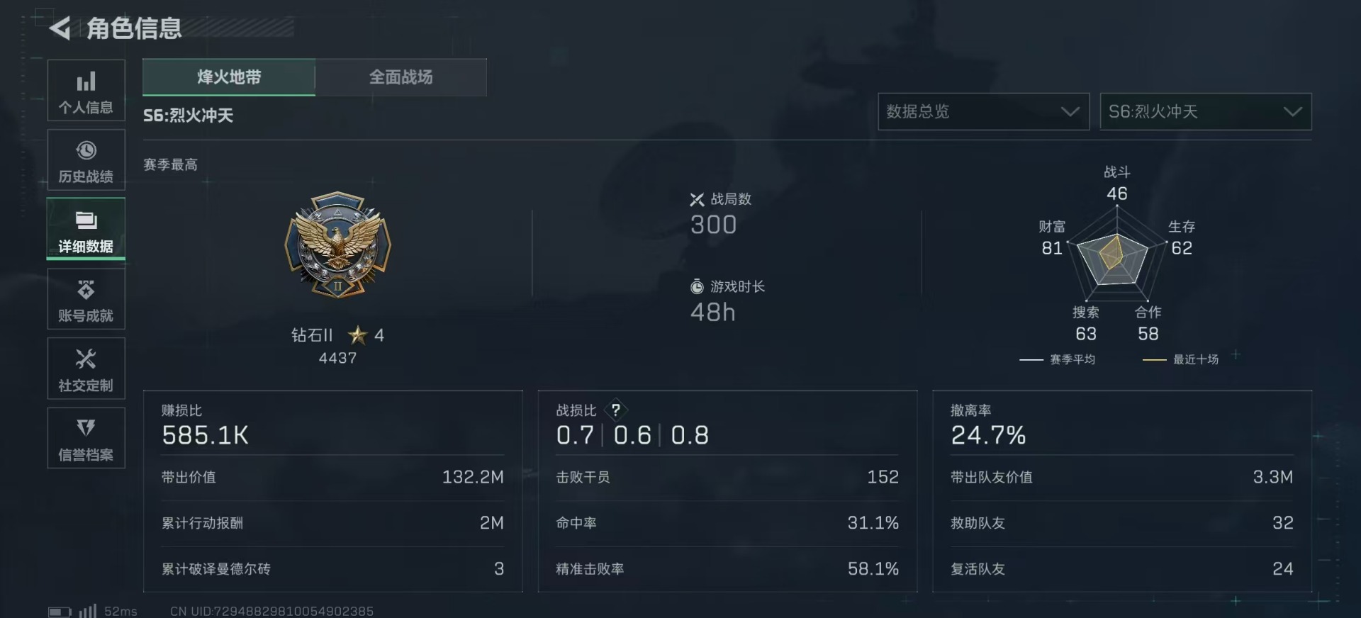 SJZQM355837三角洲行动账号详情图6