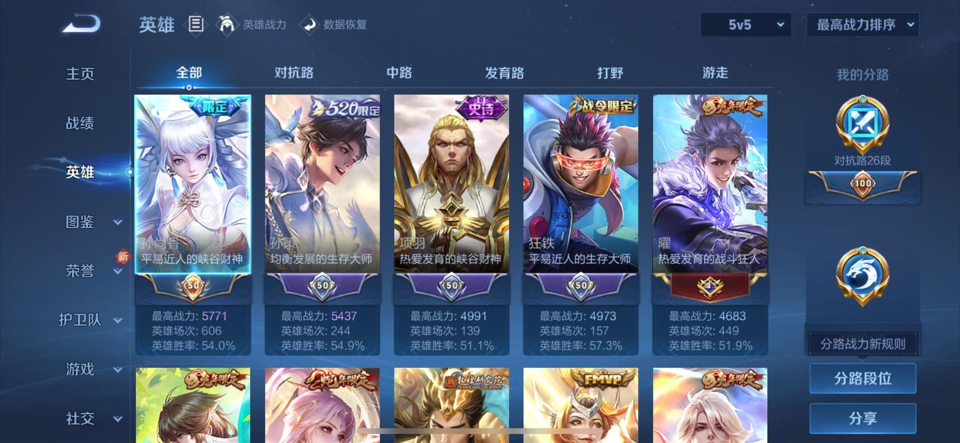 WZCMW3354833王者荣耀账号详情图4