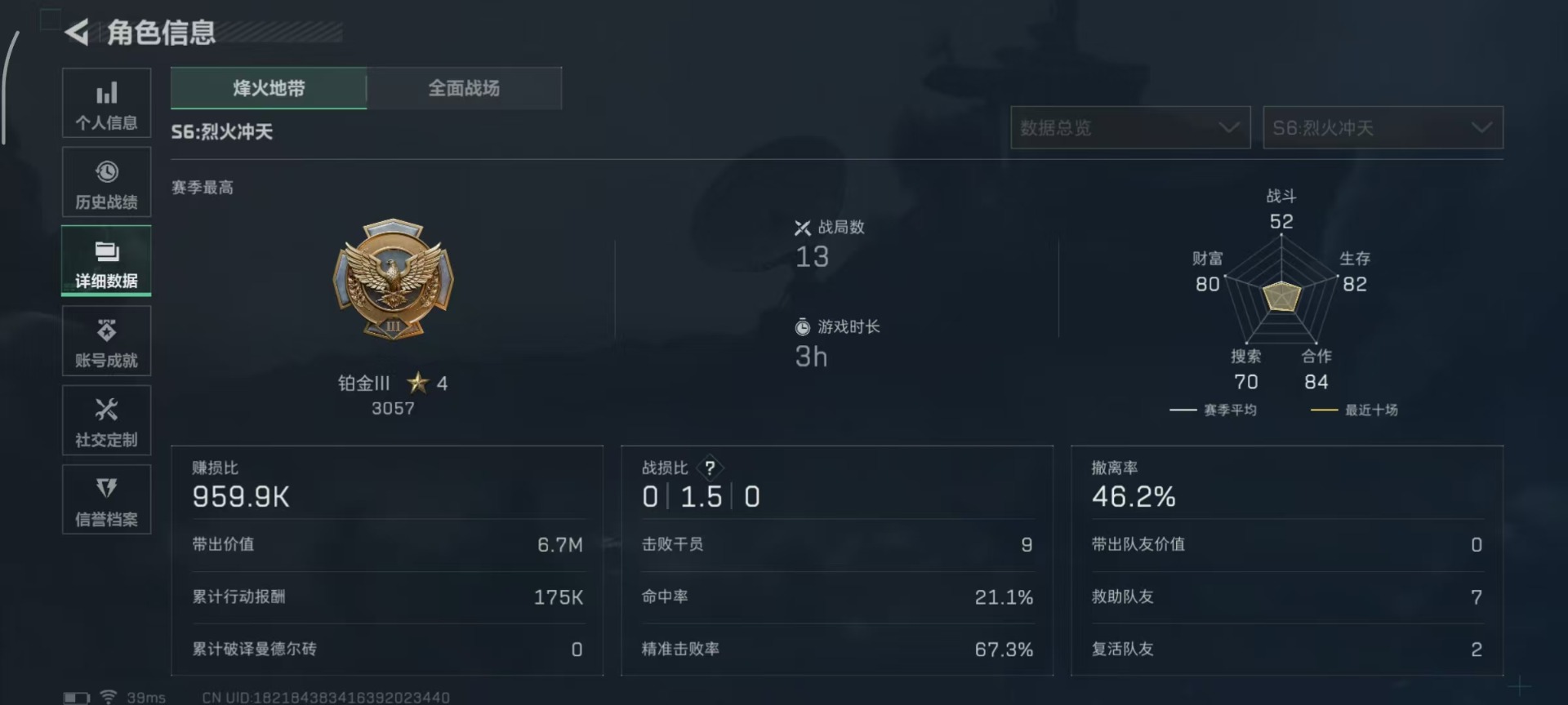 SJZCMW358996三角洲行动账号详情图22