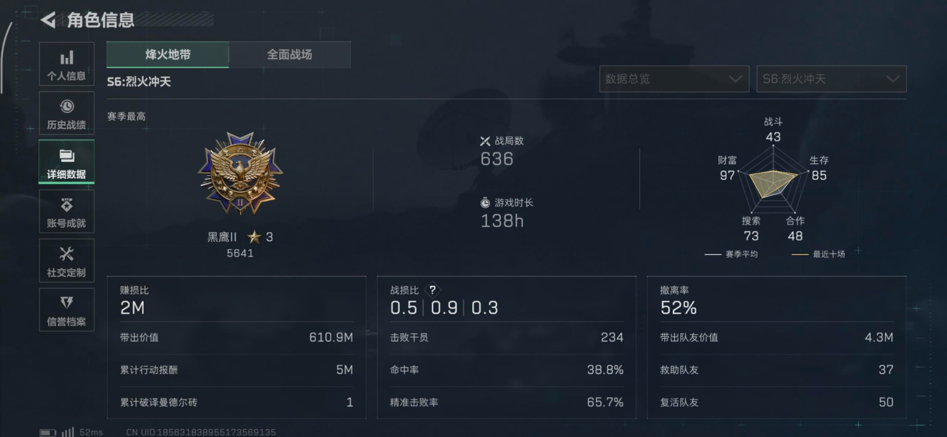 SJZCMW359080三角洲行动账号详情图42