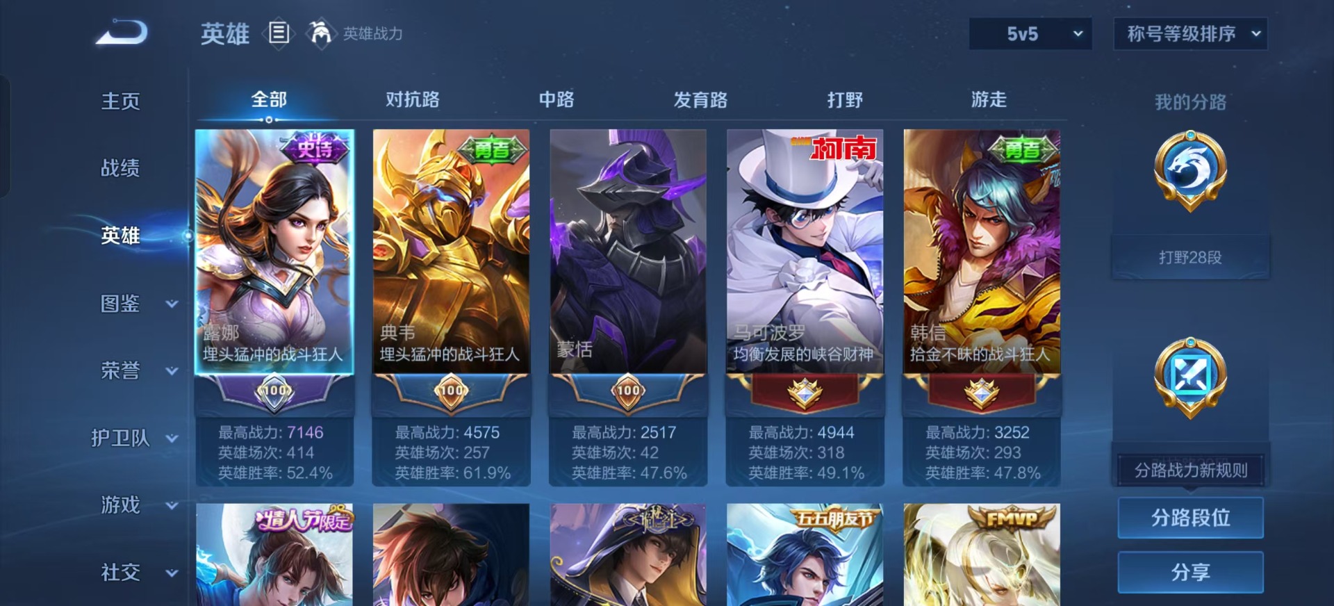 WZCMW3361448王者荣耀账号详情图4