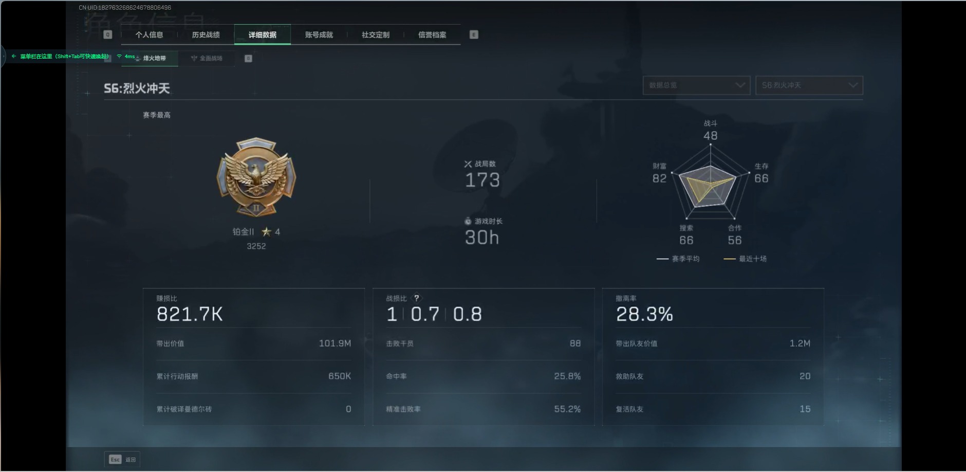 SJZQM357217三角洲行动账号详情图6