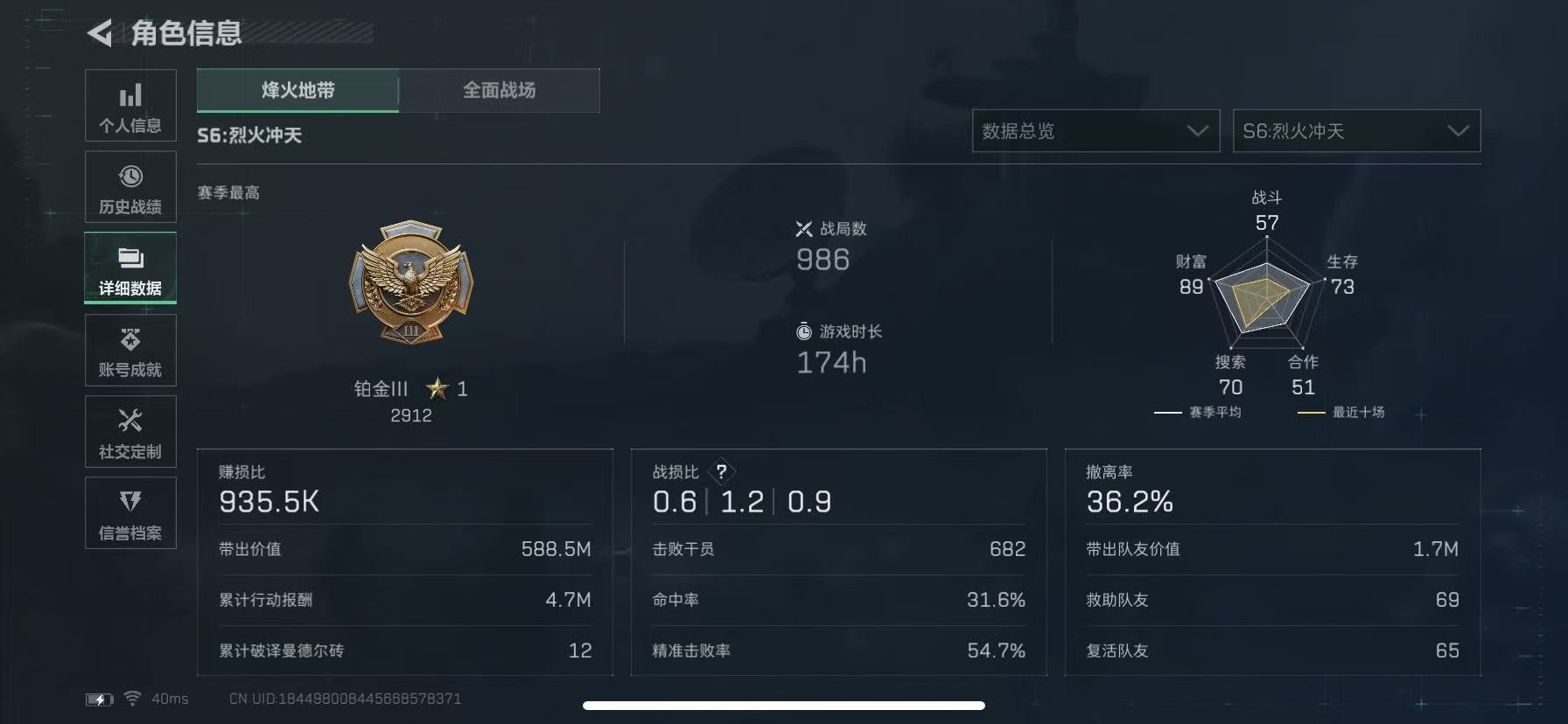 SJZQM359565三角洲行动账号详情图21