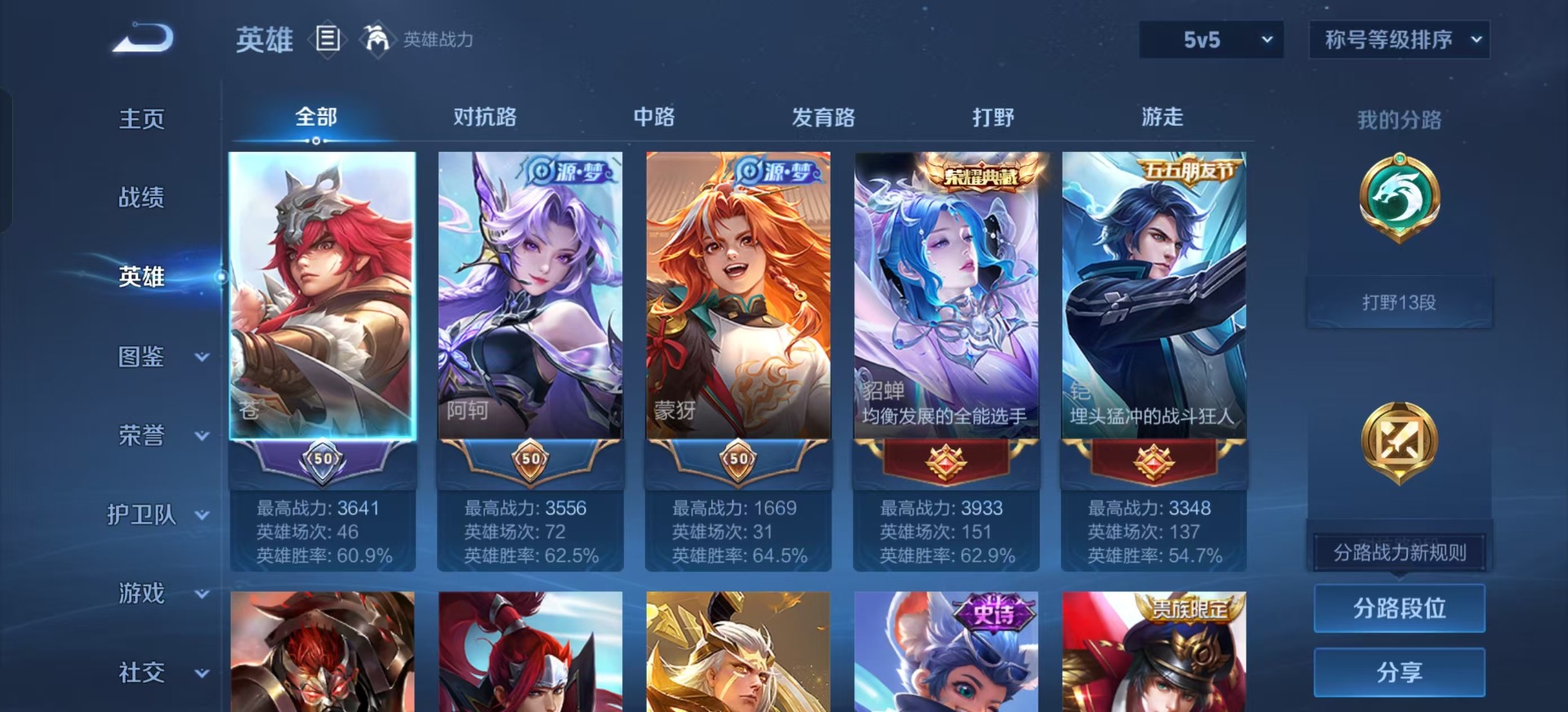 WZCMW3362913王者荣耀账号详情图4