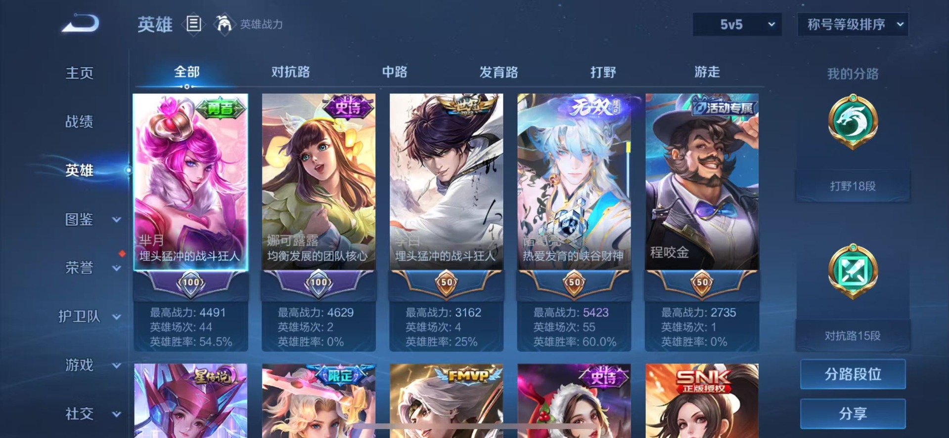 WZCMW3362977王者荣耀账号详情图2