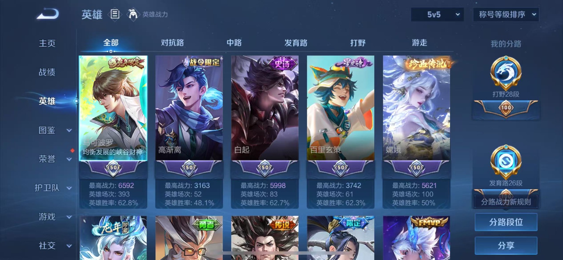 WZQM3362988王者荣耀账号详情图6 WZQM3362988王者荣耀账号详情图6