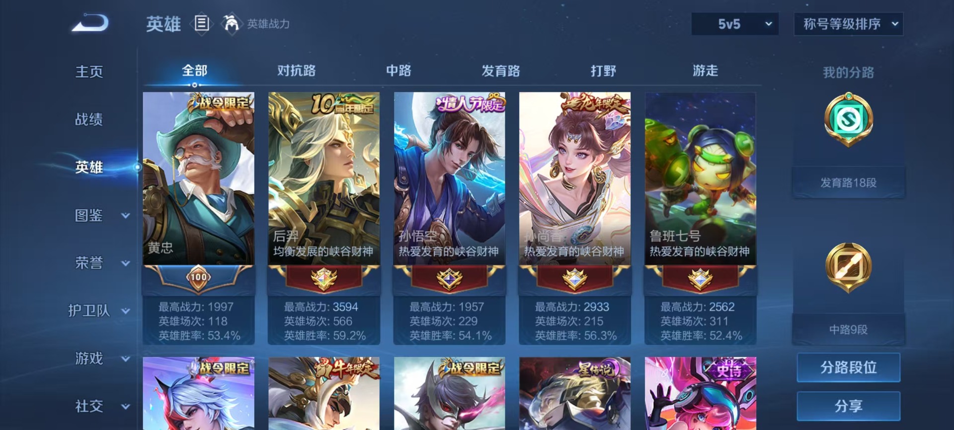 WZQM3363040王者荣耀账号详情图13